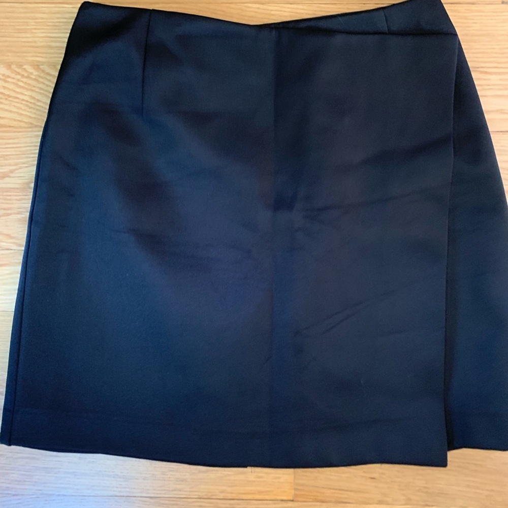 H&M Black Wrap Skirt